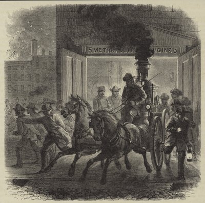 Amerikai tűzoltóállomás alkotó: English School