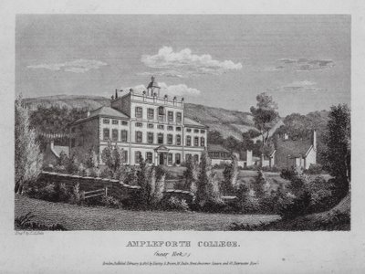 Ampleforth College, York közelében (metszet) alkotó: English School