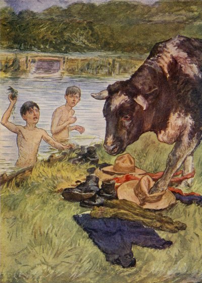 Egy váratlan látogató (színes litó) alkotó: English School