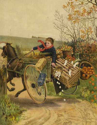 Egy szerencsétlen felfordulás (chromolitho) alkotó: English School