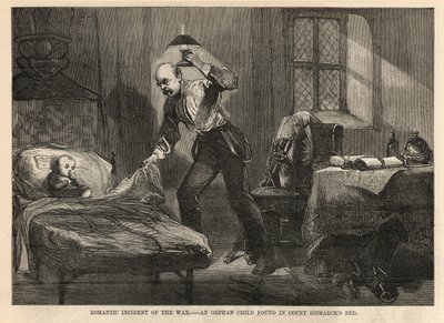 Egy árva gyermeket találtak Bismarck gróf ágyában alkotó: English School