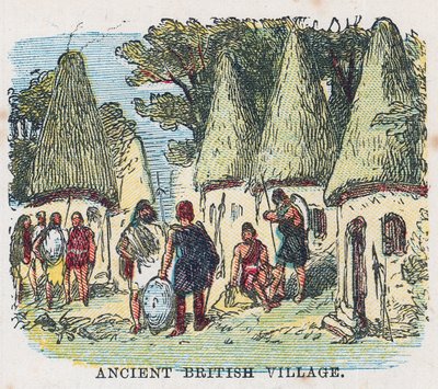 Ősi brit falu alkotó: English School