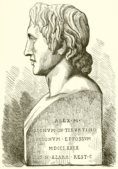 Nagy Sándor ősi mellszobra alkotó: English School