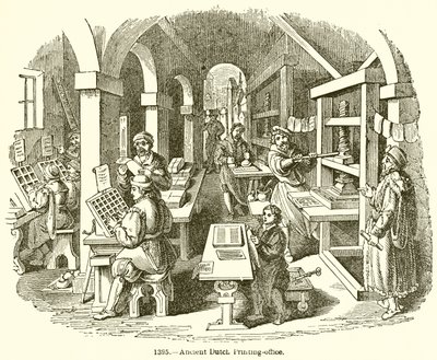 Ősi holland nyomda alkotó: English School