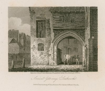 Ősi átjáró, Southwark alkotó: English School