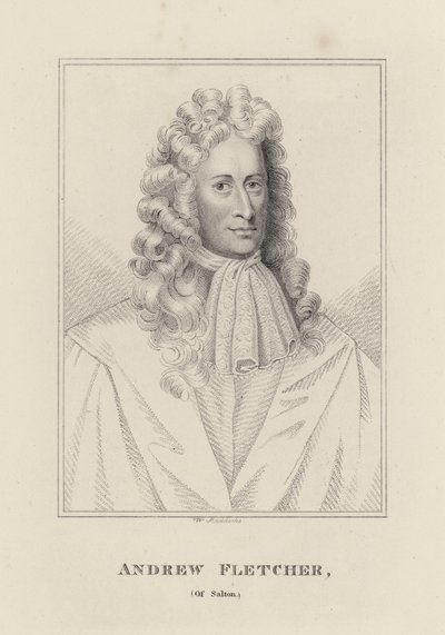 Andrew Fletcher (metszet) alkotó: English School