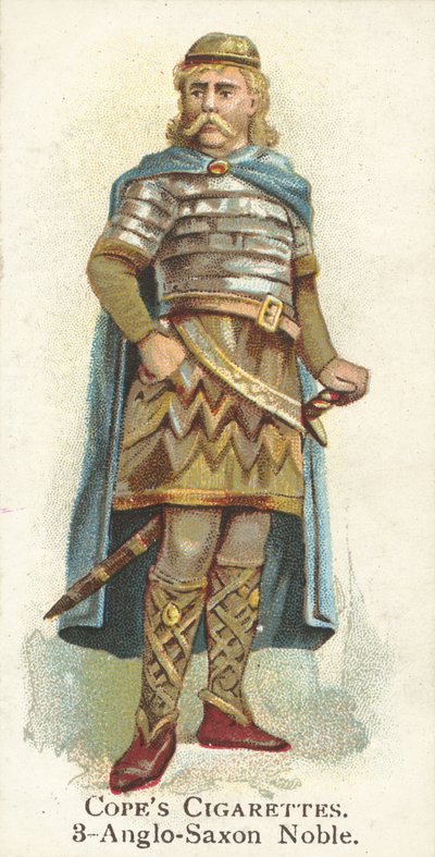 Angolszász nemes (chromolitho) alkotó: English School