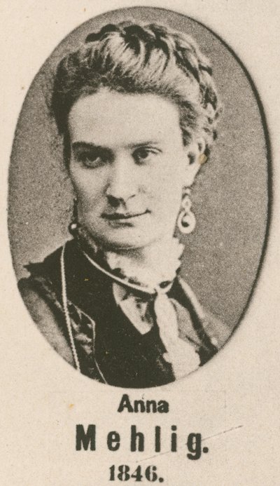 Anna Mehlig (metszet) alkotó: English School