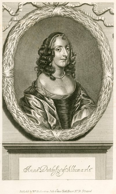 Anne Albemarle hercegnője alkotó: English School