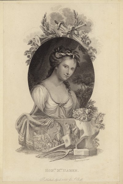 Anne Seymour Damer, alkotó: English School