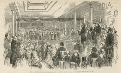 A British and Foreign School Society éves találkozója alkotó: English School