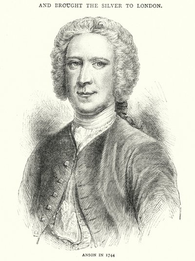 Anson 1744-ben (metszet) alkotó: English School