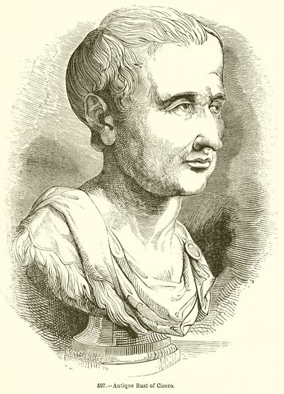Cicero antik mellszobra alkotó: English School