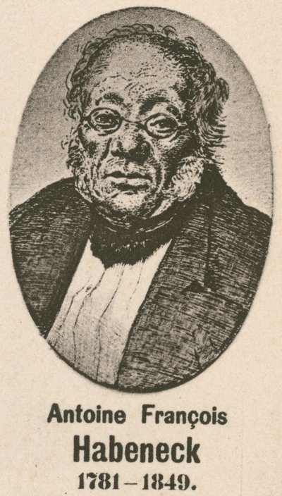 Antoine Francois Habeneck (metszet) alkotó: English School