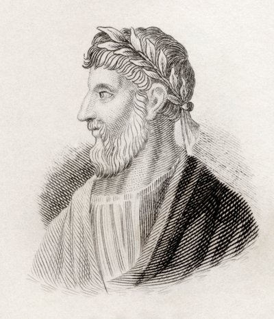 Apollonius of Tyana, az 1825-ben megjelent „Crabbes Historical Dictionary”-ből alkotó: English School