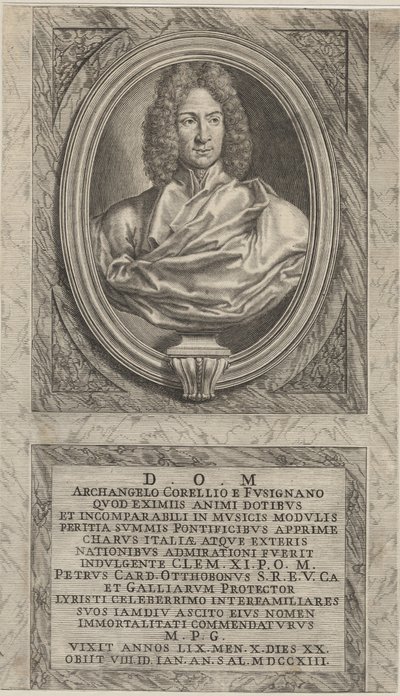 Arcangelo Corelli, 1715 körül alkotó: English School