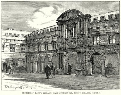 Laud érsek könyvtára, Keleti Négyszög, John