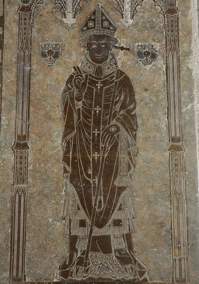 Thomas Cranley érsek, 1417 (réz) alkotó: English School