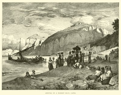 Egy piaci hajó érkezése, Capri alkotó: English School