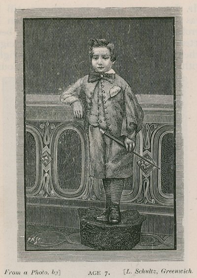 Arthur W Pinero, 7 éves alkotó: English School