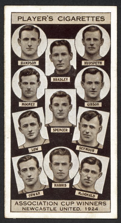 Szövetség Kupagyőztesei, Newcastle United alkotó: English School