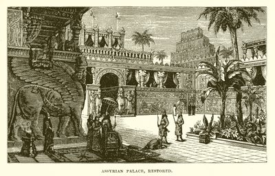 Asszír palota, felújított alkotó: English School