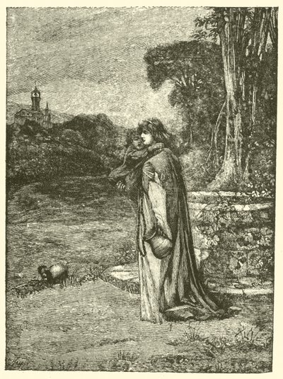 At The Well (metszet) alkotó: English School