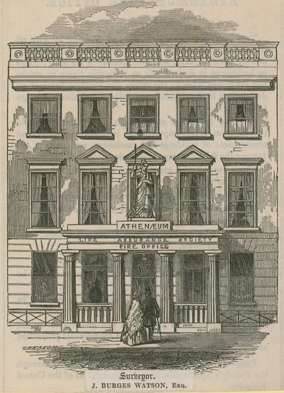 Athenaeum Életbiztosítási Társaság, Tűzoltóság, London alkotó: English School