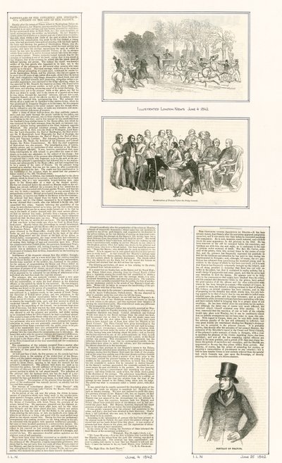 Kísérlet Viktória királynő életére, 1842 alkotó: English School