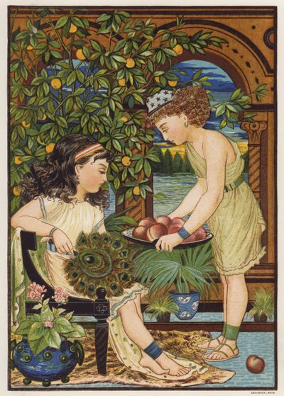 Ősz (színes litó) alkotó: English School
