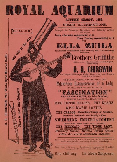 Őszi szezon a Royal Aquariumban alkotó: English School