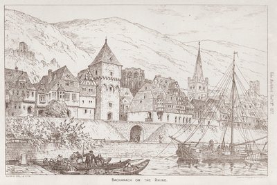 Bacharach a Rajnánál alkotó: English School