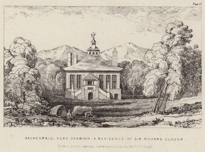 Bachegraig, die Residenz von Sir Richard Clough von English School