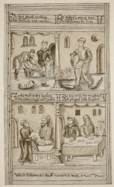 Bakers of York, 1595-1596 (szépia fotó) alkotó: English School