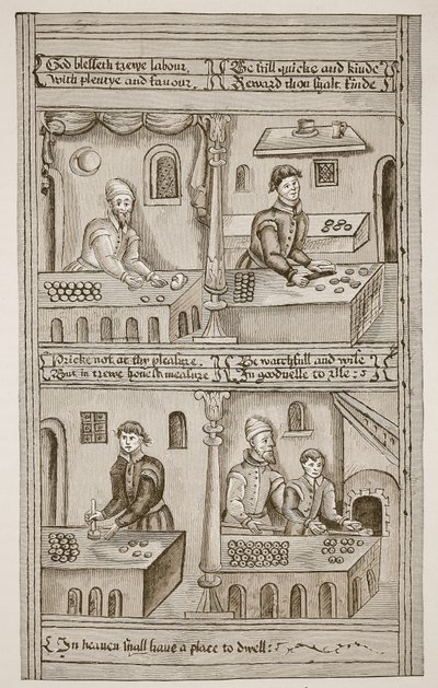 Bakers of York, 1595-1596 (szépia fotó) alkotó: English School