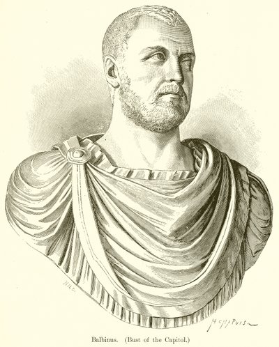 Balbinus. (A Capitolium mellszobra) alkotó: English School