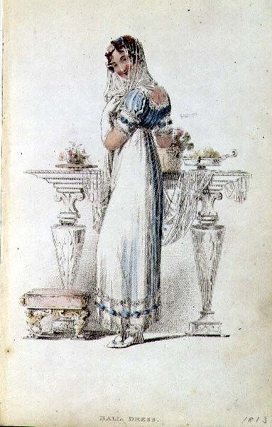 Bálruha, divattányér az Ackermann