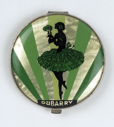 Ballerina por kompakt, Dubarry által készített, 1920-30 alkotó: English School