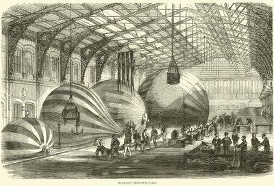 Léggömbmanufaktúra, 1870. október alkotó: English School