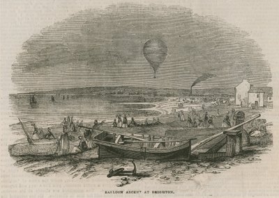 Léggömb emelkedés Brightonban alkotó: English School