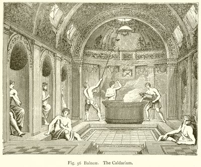 Balneae. A Caldarium alkotó: English School