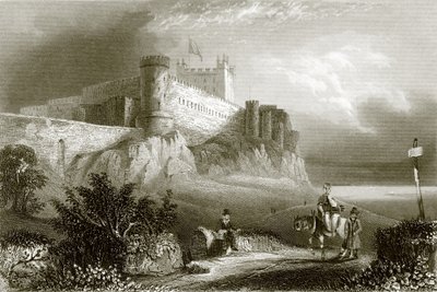 Bamburgh kastély alkotó: English School