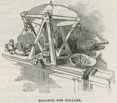 Bank of England, Bullion Office és Gold Weighing Room alkotó: English School