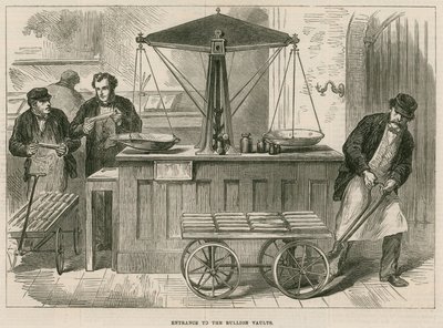 Bank of England, Bullion Office és Gold Weighing Room alkotó: English School