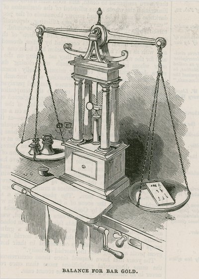 Bank of England, Bullion Office és Gold Weighing Room alkotó: English School