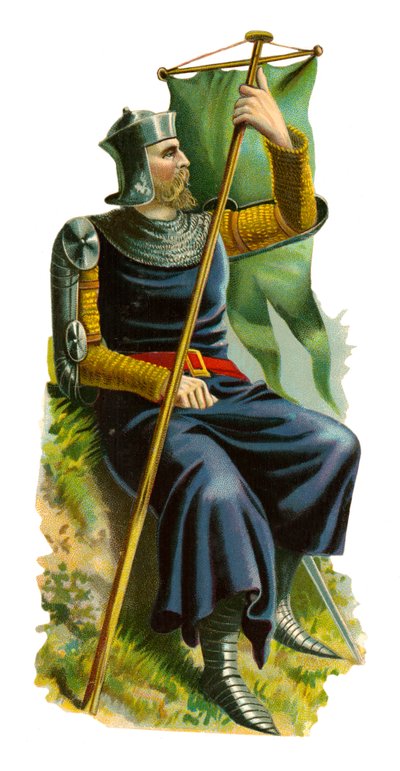 I. Edward király zászlóvivője, 1274-1307 alkotó: English School