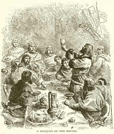 A druidák bankettje alkotó: English School