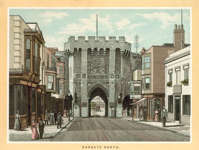 Bargate North (színes litográfia) alkotó: English School