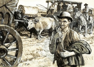 Barney Barnato, a gyémántkirály alkotó: English School