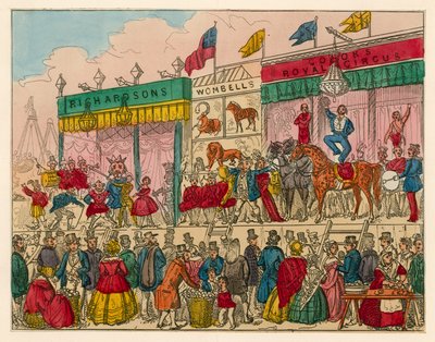 Bartholomew Fair, London alkotó: English School
